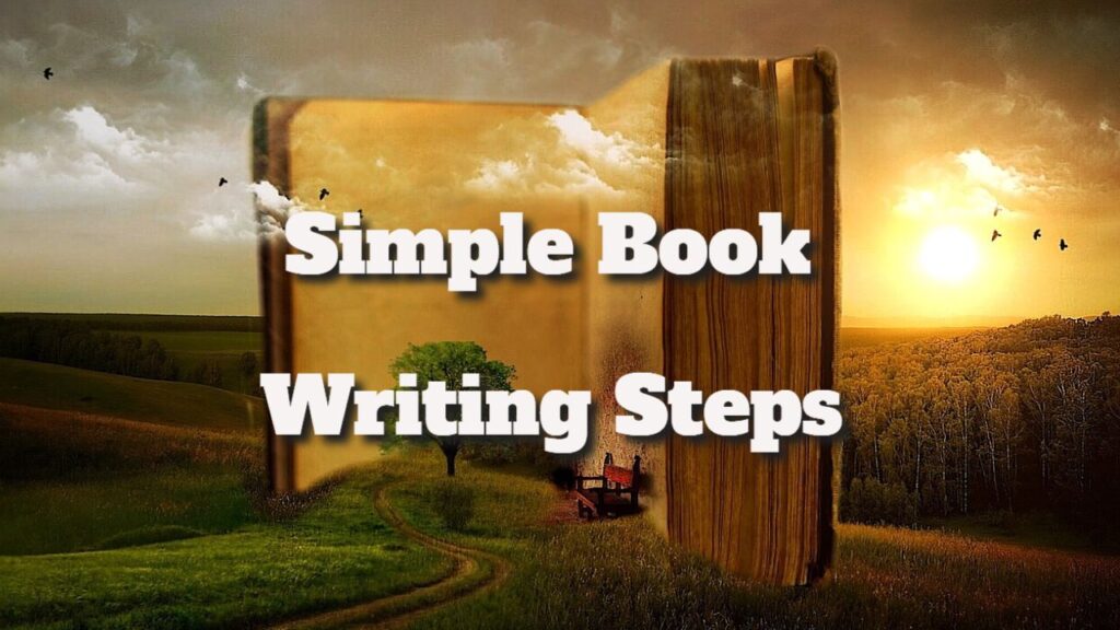 simple book writing steps